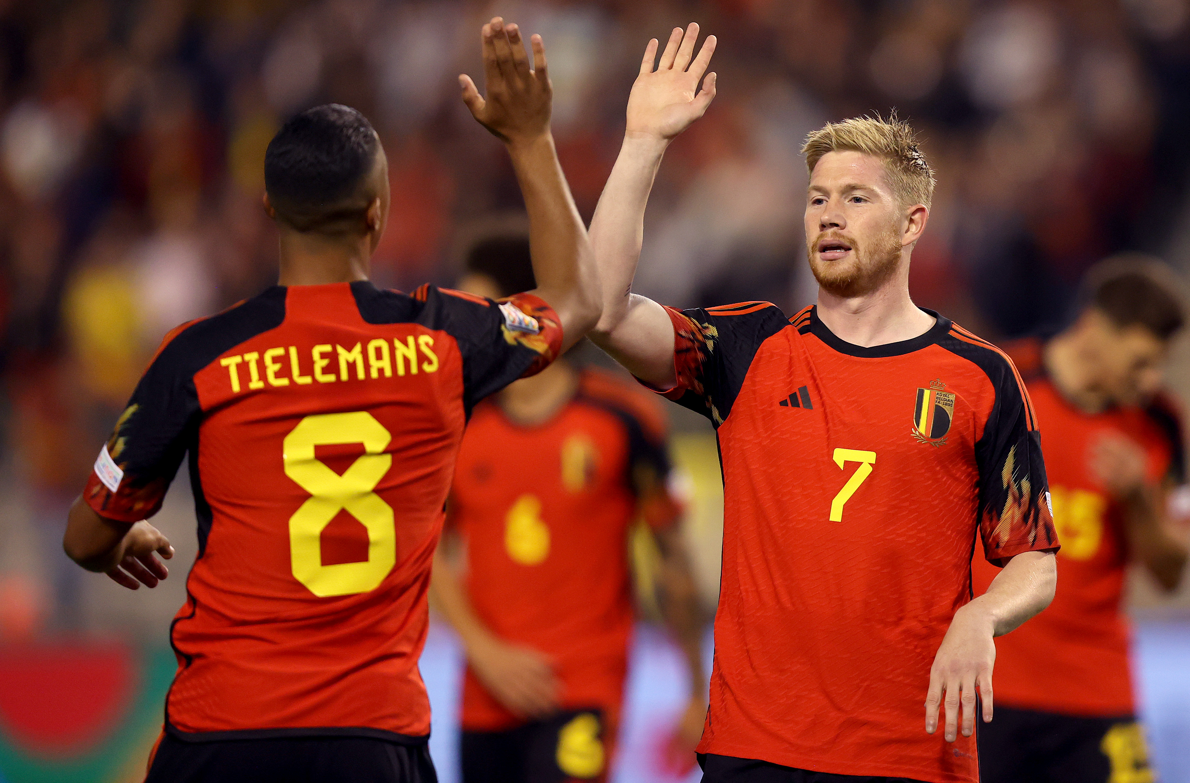 Kevin De Bruyne puts Belgium ahead against Wales